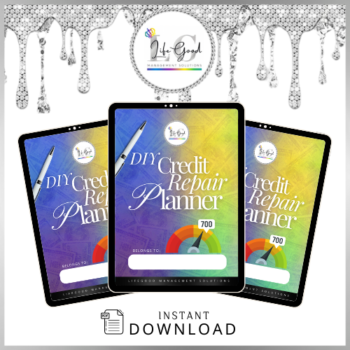 DIY Credit Repair Planner